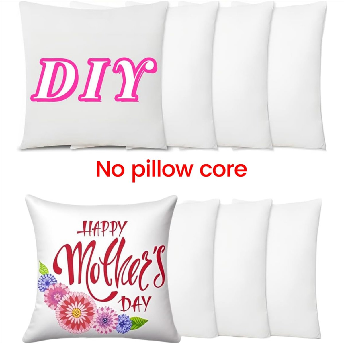 N14R Top 8pcs Sublimation Blan - Pillow Cover Sublimation ulasan dan harga