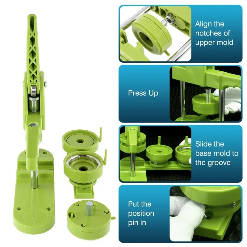Badge Pin Button Maker Machine - Button Badge Blank ulasan dan harga