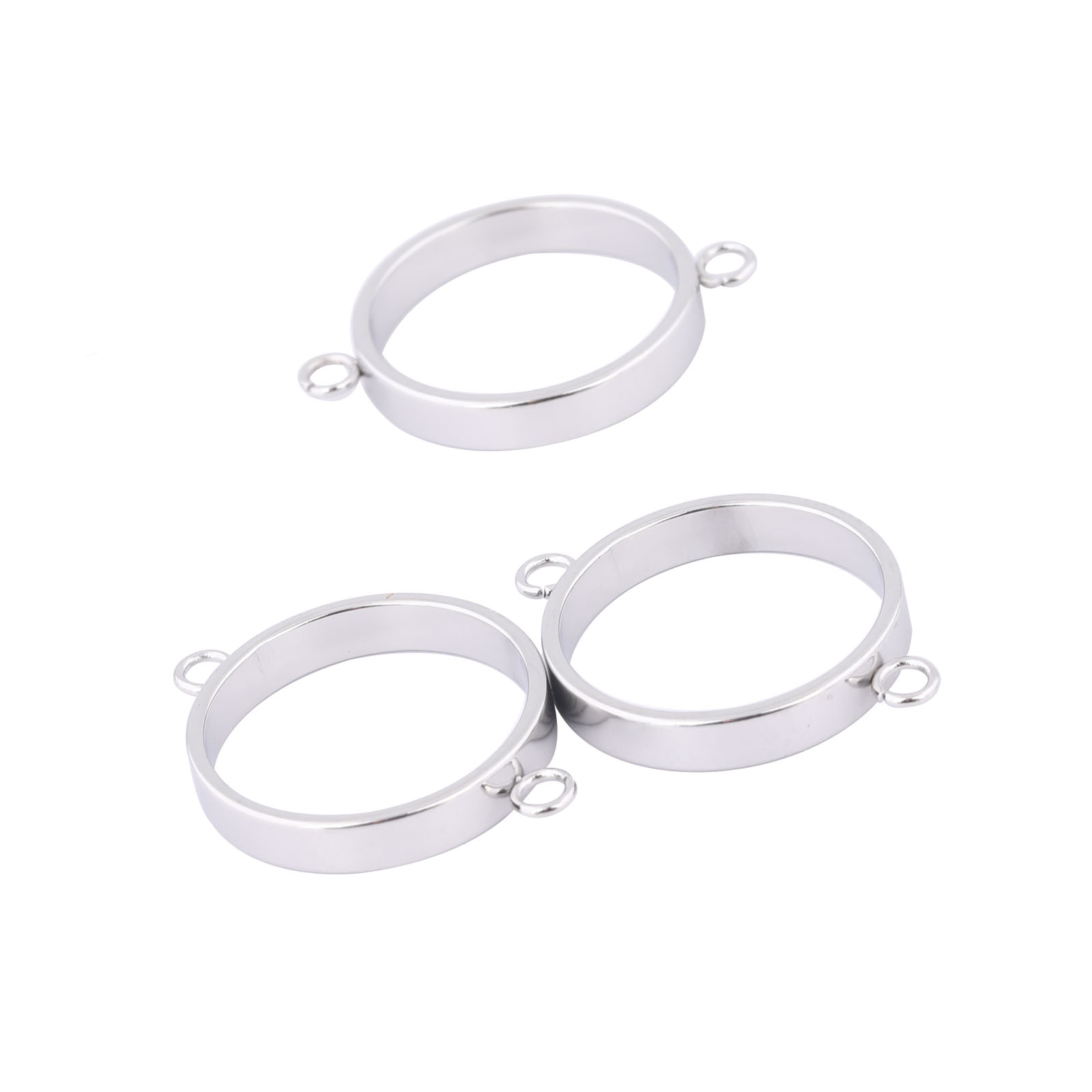 10pcs Stainless Steel 14mm Ope - Metal Photo Panel ulasan dan harga