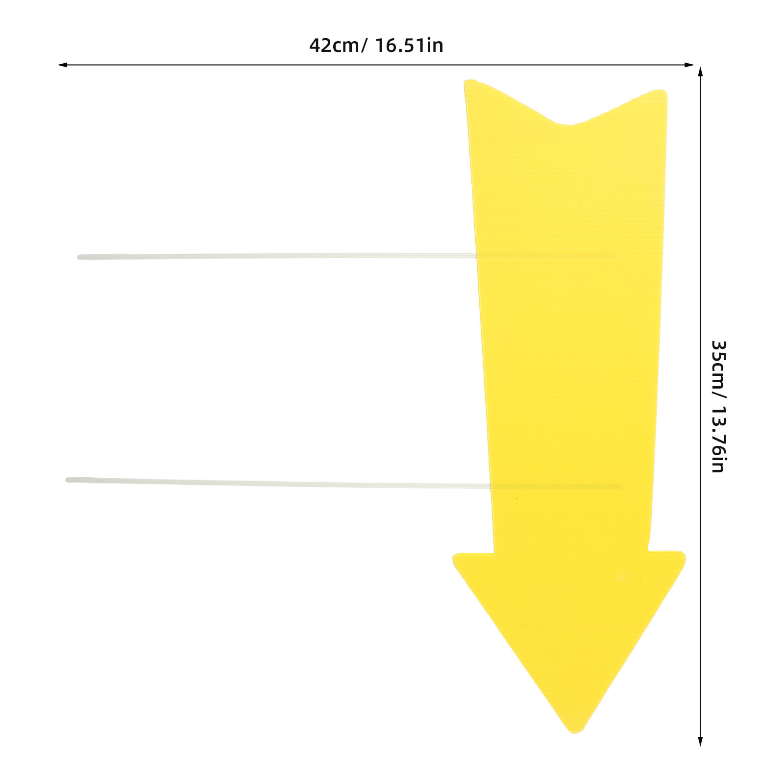 10Pcs Blank Arrow Yard Signs Y - Yard Sign Blank ulasan dan harga