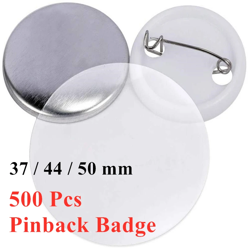 500Pcs/set Blank Badge Pinback - Button Badge Blank ulasan dan harga