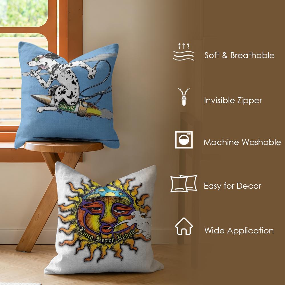S-Sublime Band Reggae Cushion  - Pillow Cover Sublimation ulasan dan harga