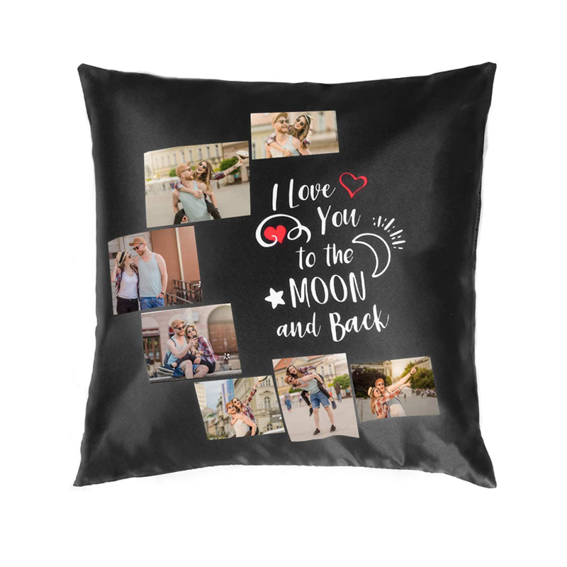 10pcs/Lot 7 Panels Blank Moon  - Pillow Cover Sublimation ulasan dan harga