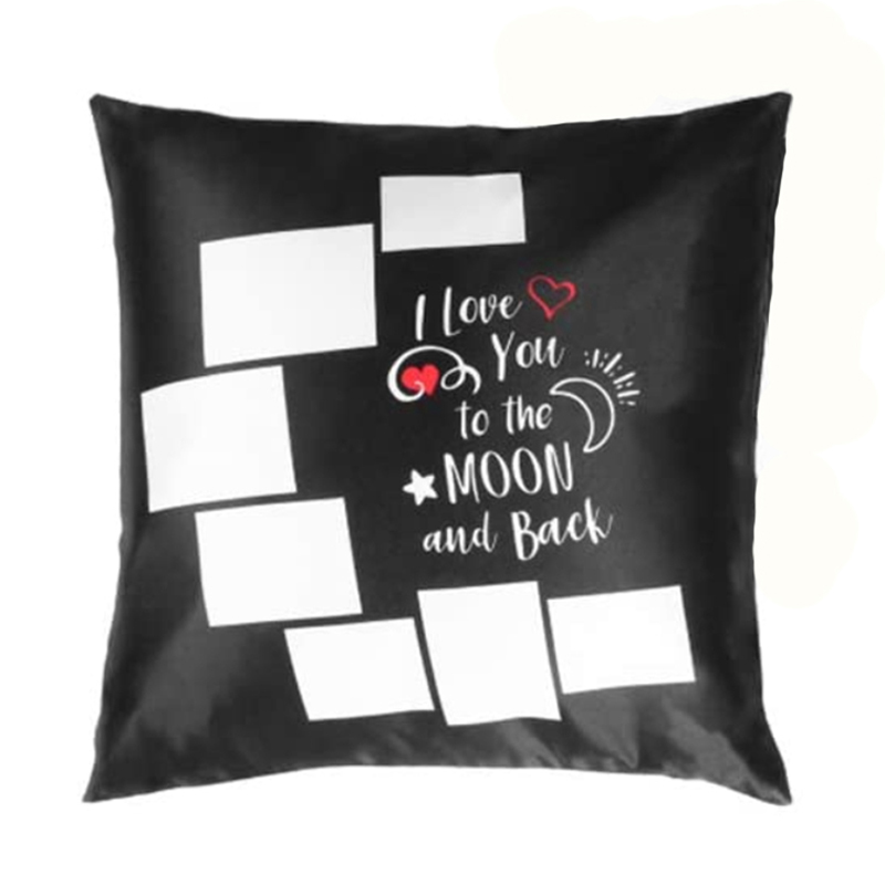 10pcs/Lot 7 Panels Blank Moon  - Pillow Cover Sublimation ulasan dan harga