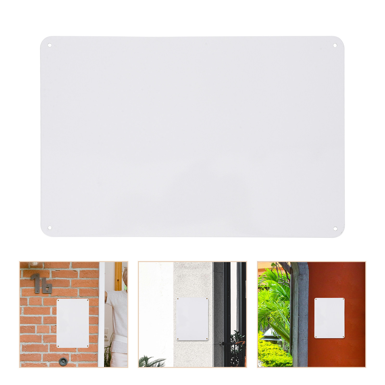 2Pcs Blank Metal Sublimation S - Yard Sign Blank ulasan dan harga