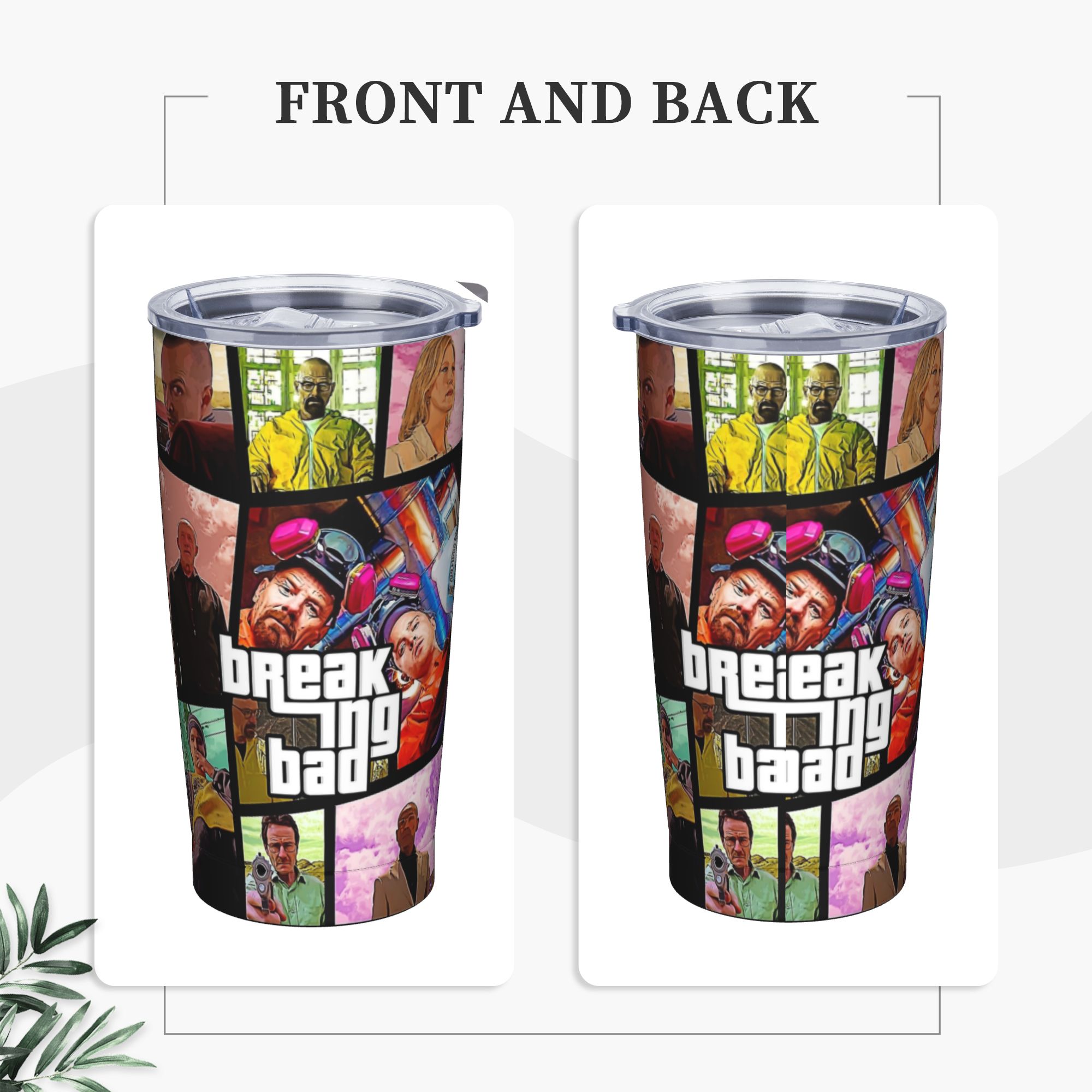 Breaking Bad Walter White Post - Tumbler 20Oz White ulasan dan harga