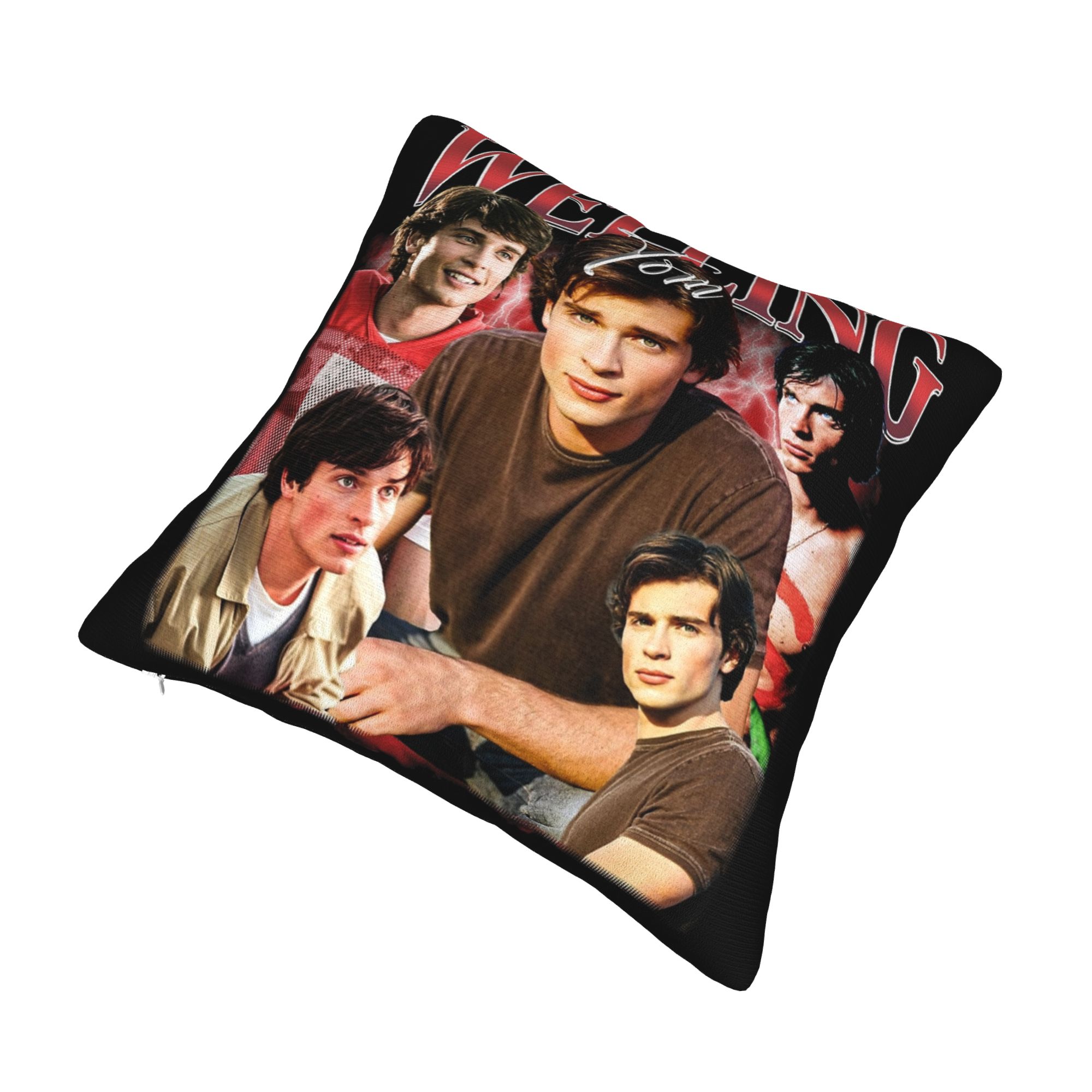 Vintage Welling Tom heated riv - Pillow Cover Sublimation ulasan dan harga