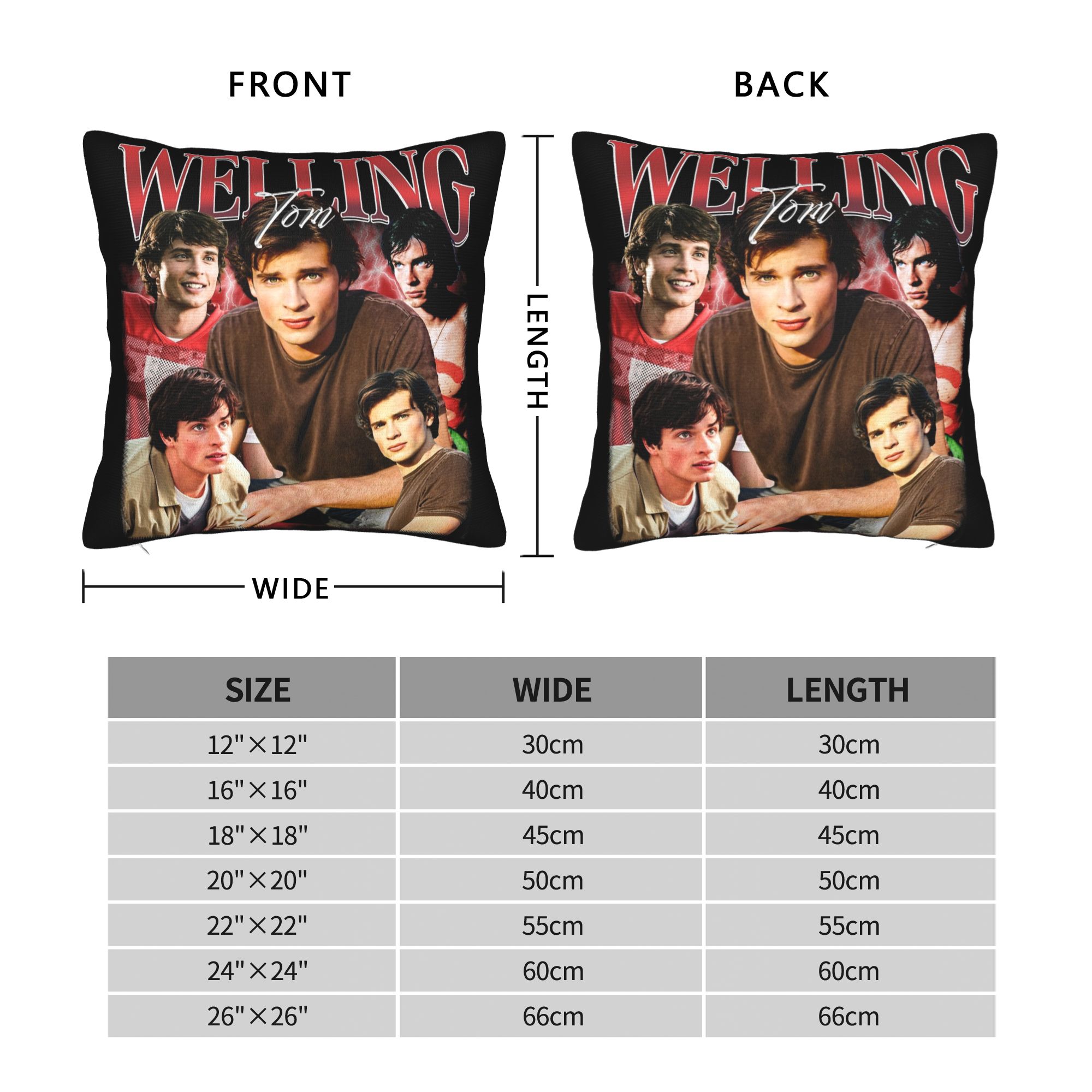 Vintage Welling Tom heated riv - Pillow Cover Sublimation ulasan dan harga