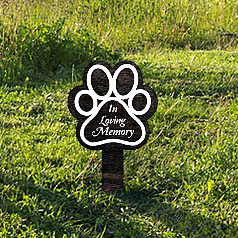 Dog Grave Marker Dog Cemetery  - Yard Sign Blank ulasan dan harga
