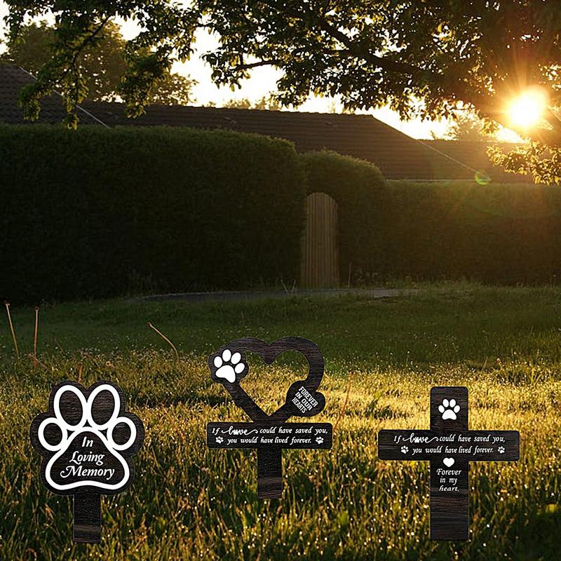 Dog Grave Marker Dog Cemetery  - Yard Sign Blank ulasan dan harga