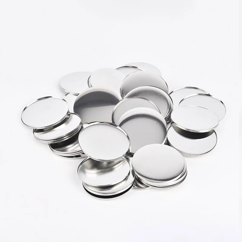 100PCS 44MM 58MM Plastic Metal - Button Badge Blank ulasan dan harga