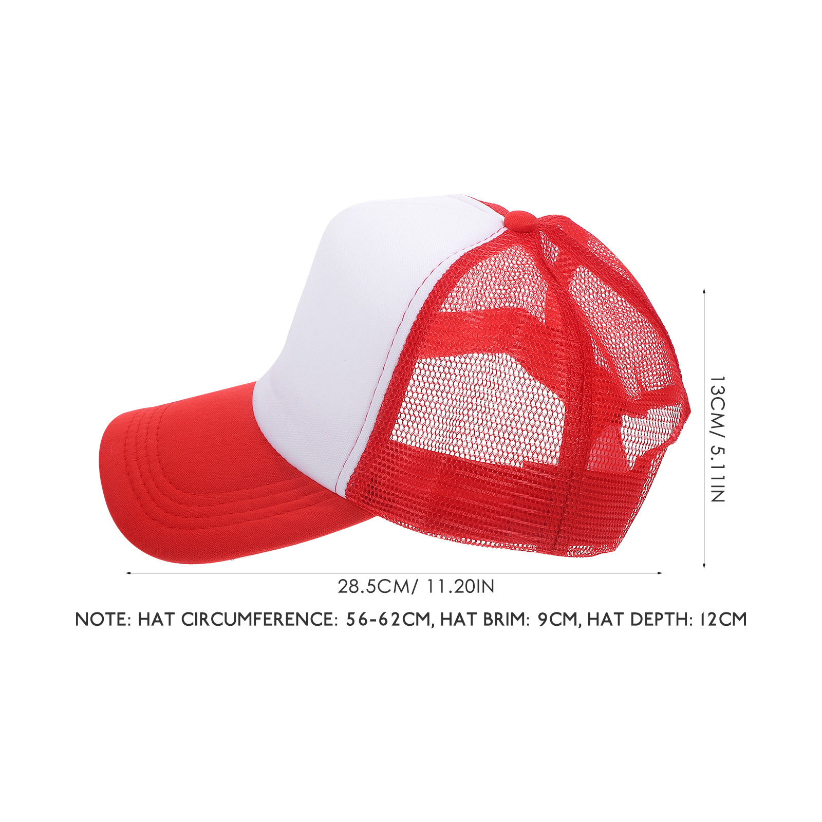 10Pcs DIY Blank Mesh Baseball  - Hat Sublimation Blank ulasan dan harga