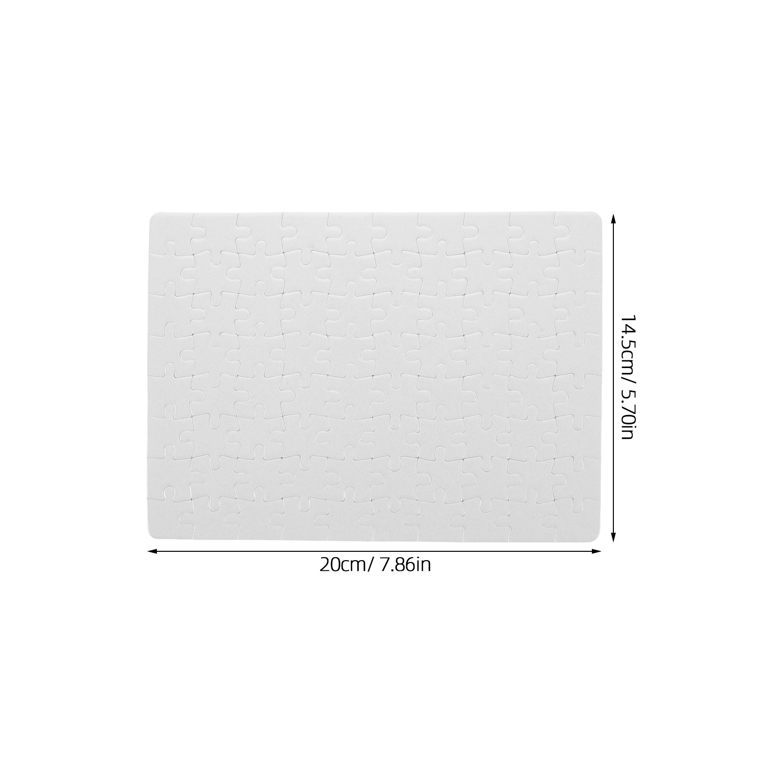 4Sheets White Jigsaw Puzzle Bl - Puzzle Blank White ulasan dan harga