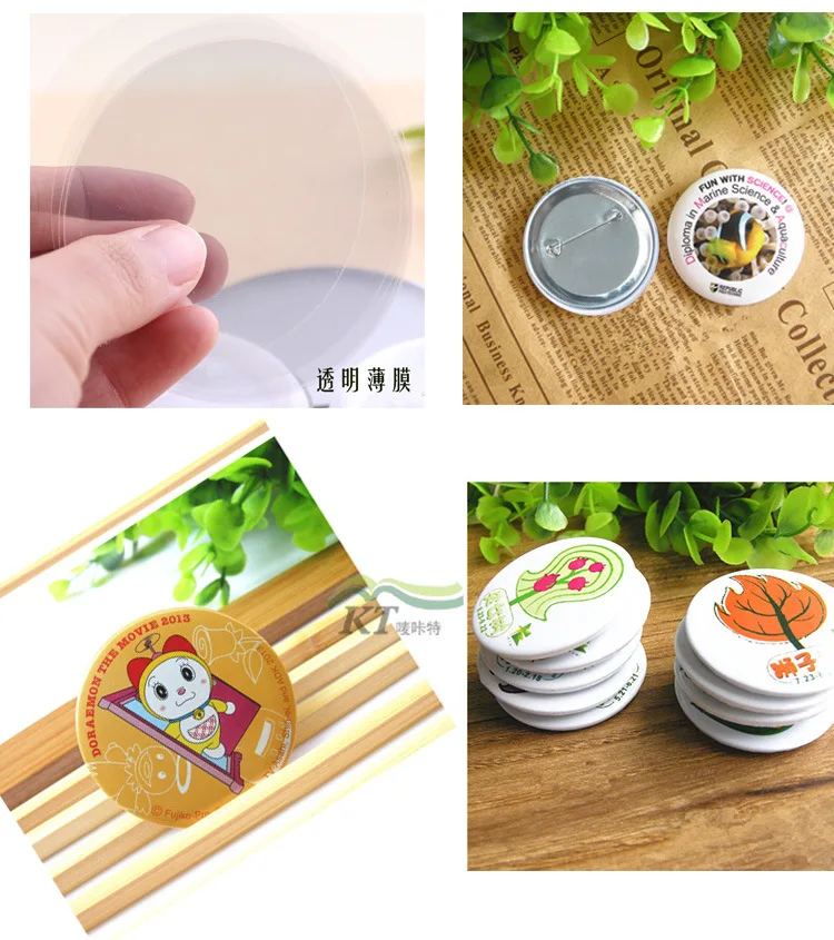 100pcs Blank Badge Pin Button  - Button Badge Blank ulasan dan harga