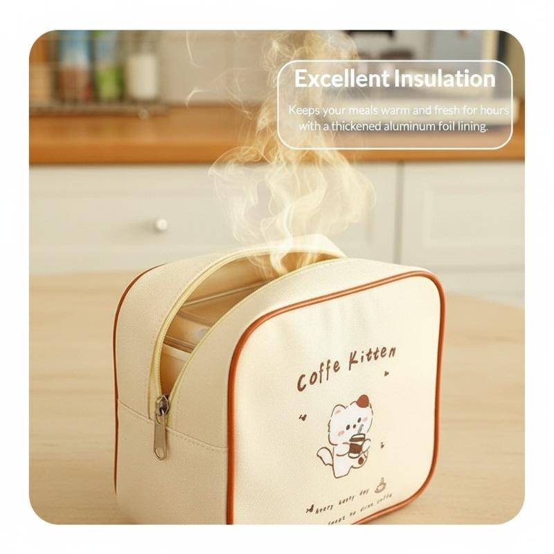 [J] Cute Cartoon Insulated Lun - Tote Bag Sublimation ulasan dan harga
