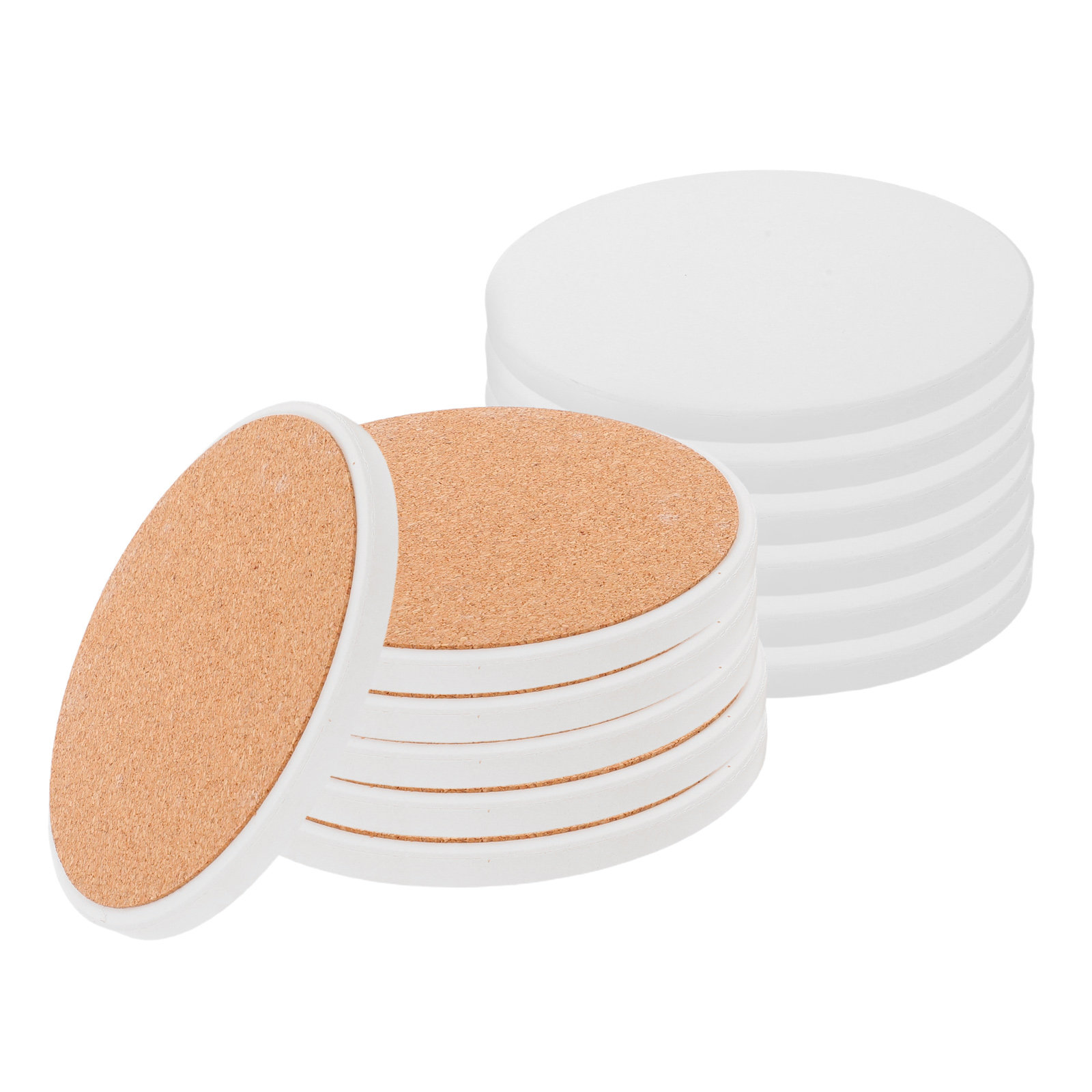 12Pcs Creative Drink Coasters  - Coaster Sublimation Blank ulasan dan harga