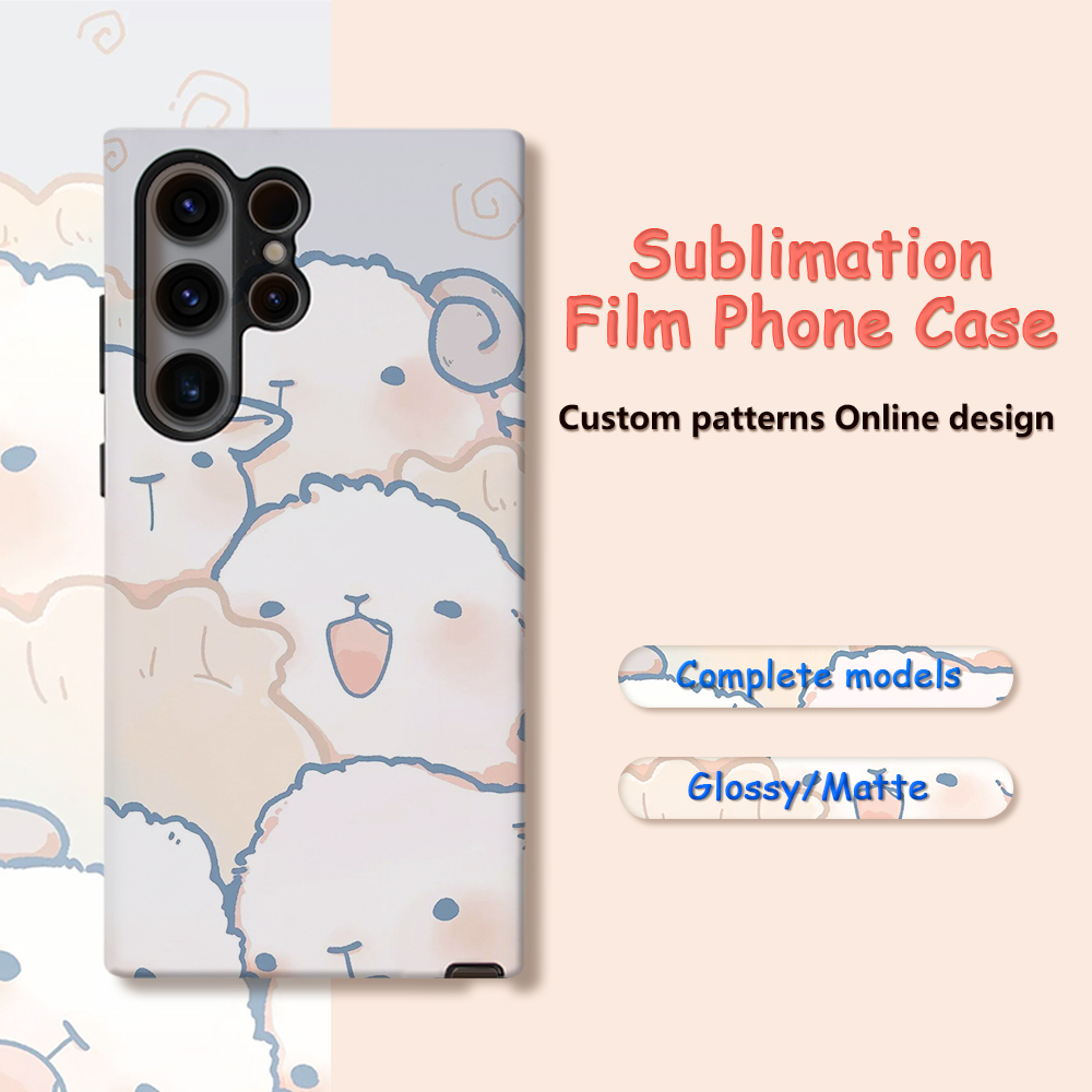 5pcs Coated 2 in 1 Blank Phone - Phone Case Blank Print ulasan dan harga