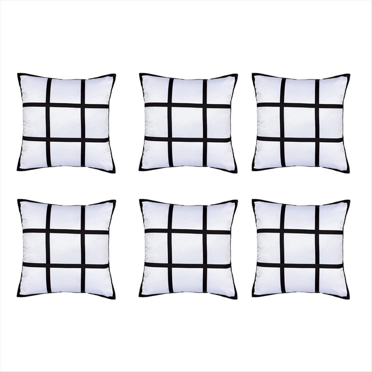 A75K 6Pcs Sublimation Blank Pa - Pillow Cover Sublimation ulasan dan harga
