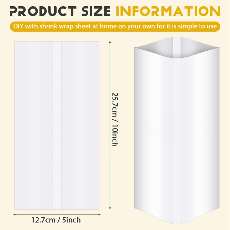 50/100 PCS Sublimation Shrink  - Sublimation Mug White ulasan dan harga