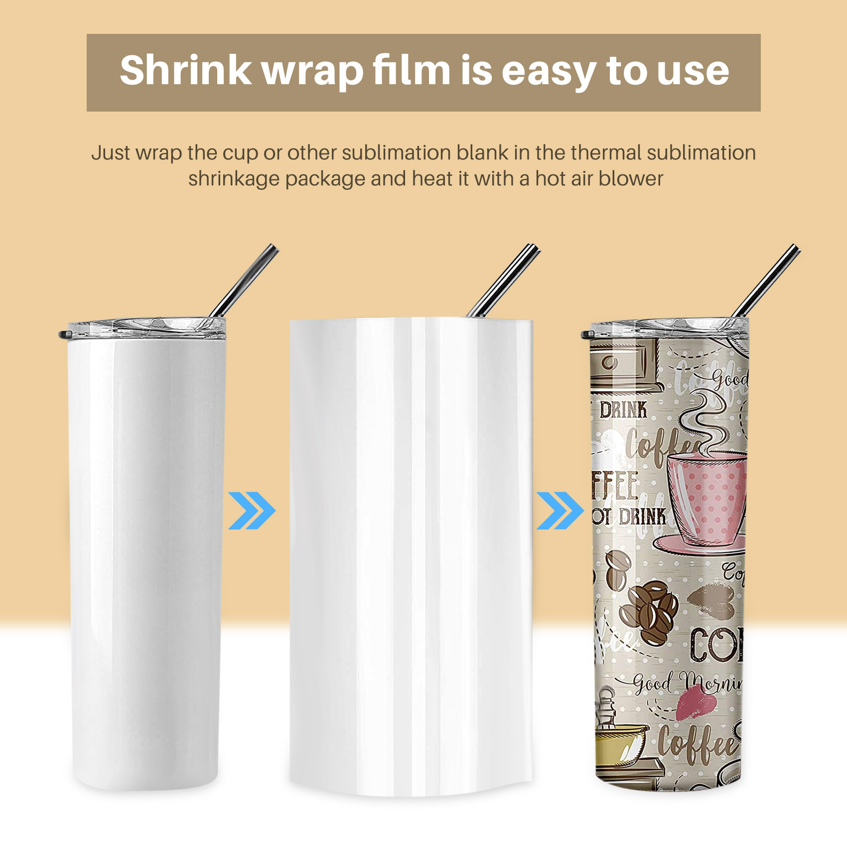 ABWP-8X12 Inch Sublimation Shr - Sublimation Mug White ulasan dan harga