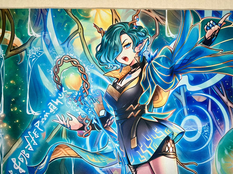 Yugioh Elfnote Tinia Play Mat  - Door Mat Blank ulasan dan harga