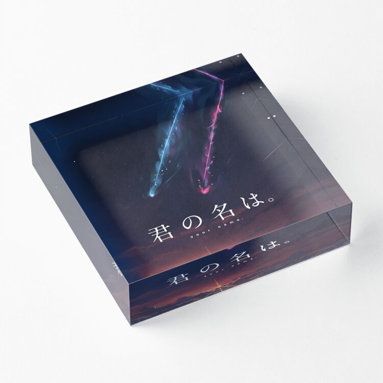 Your Name Kimi No Na Wa  Acryl - Photo Acrylic Block ulasan dan harga