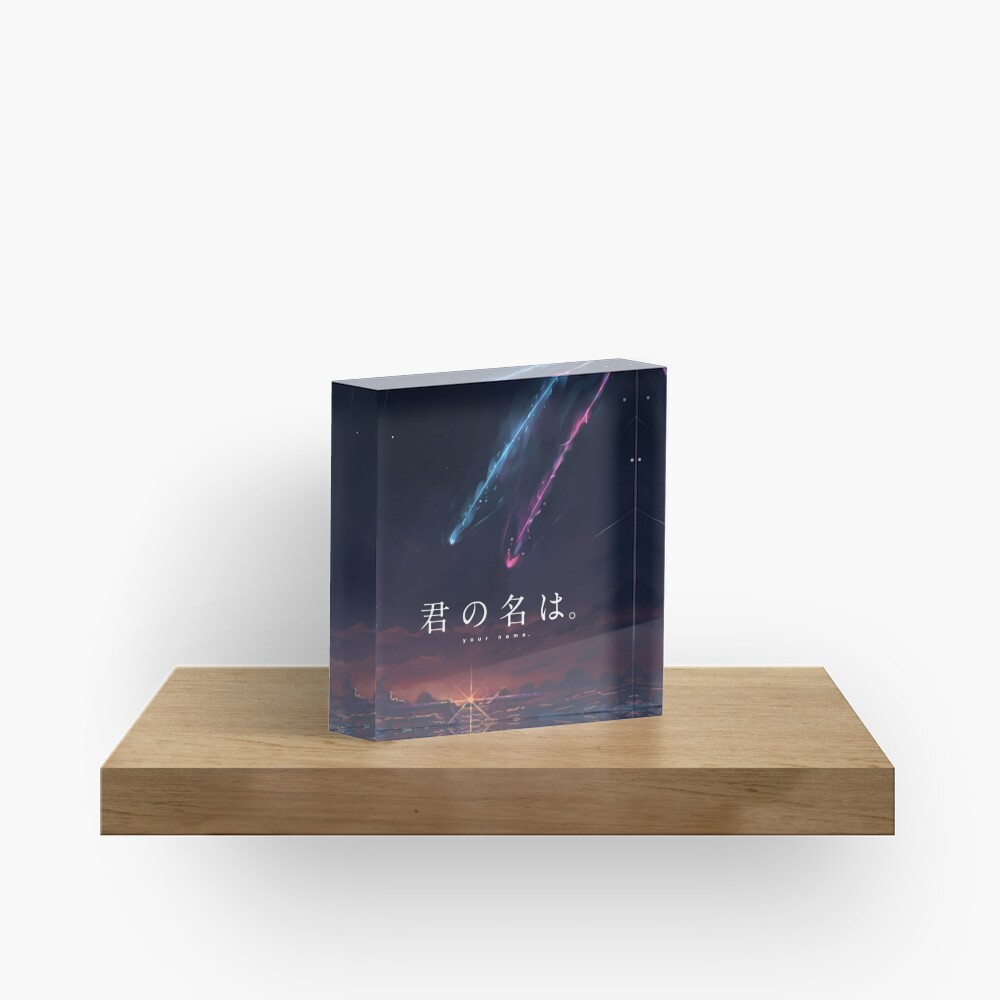 Your Name Kimi No Na Wa  Acryl - Photo Acrylic Block ulasan dan harga