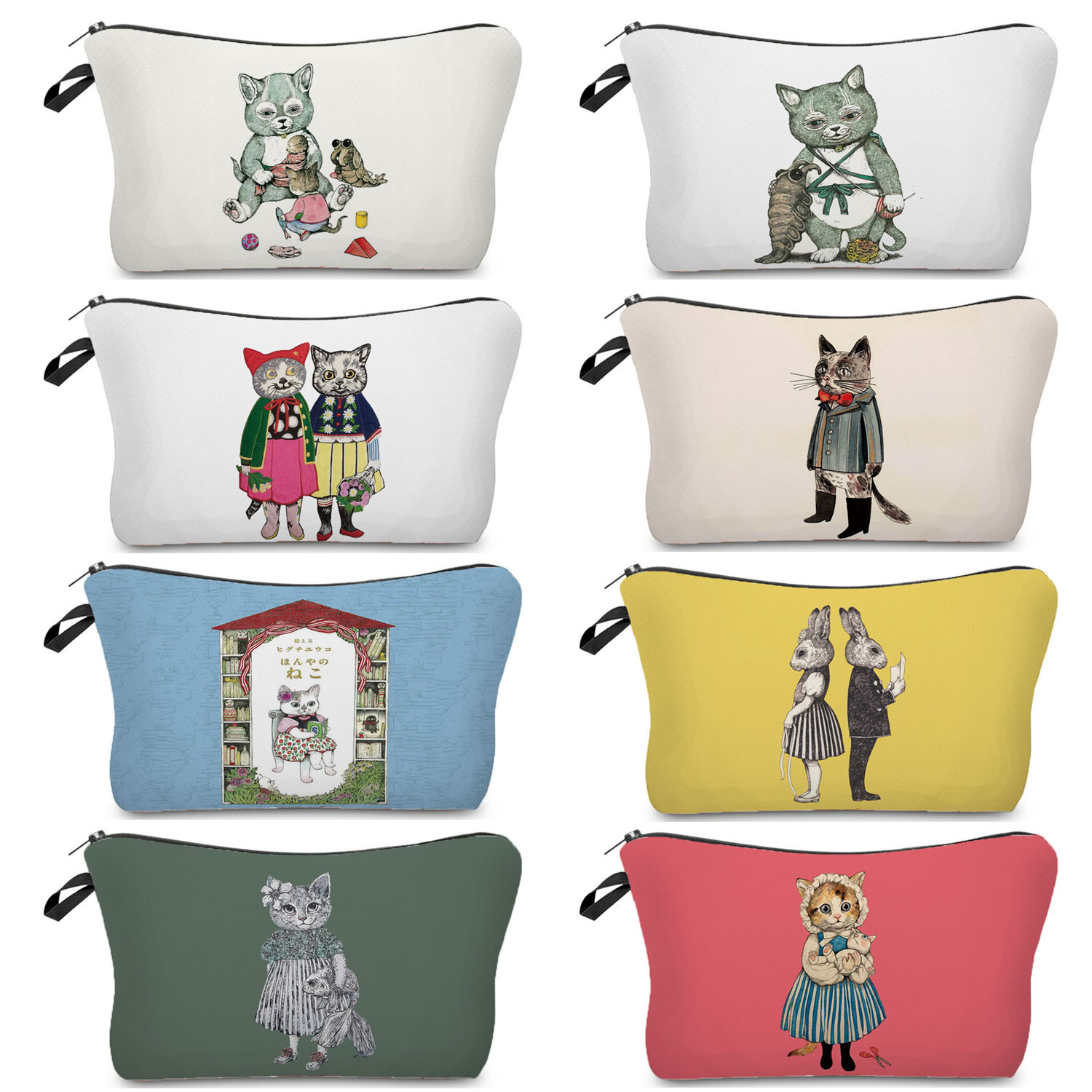 Women Makeup Bag Fashion Illus - Pillow Cover Sublimation ulasan dan harga
