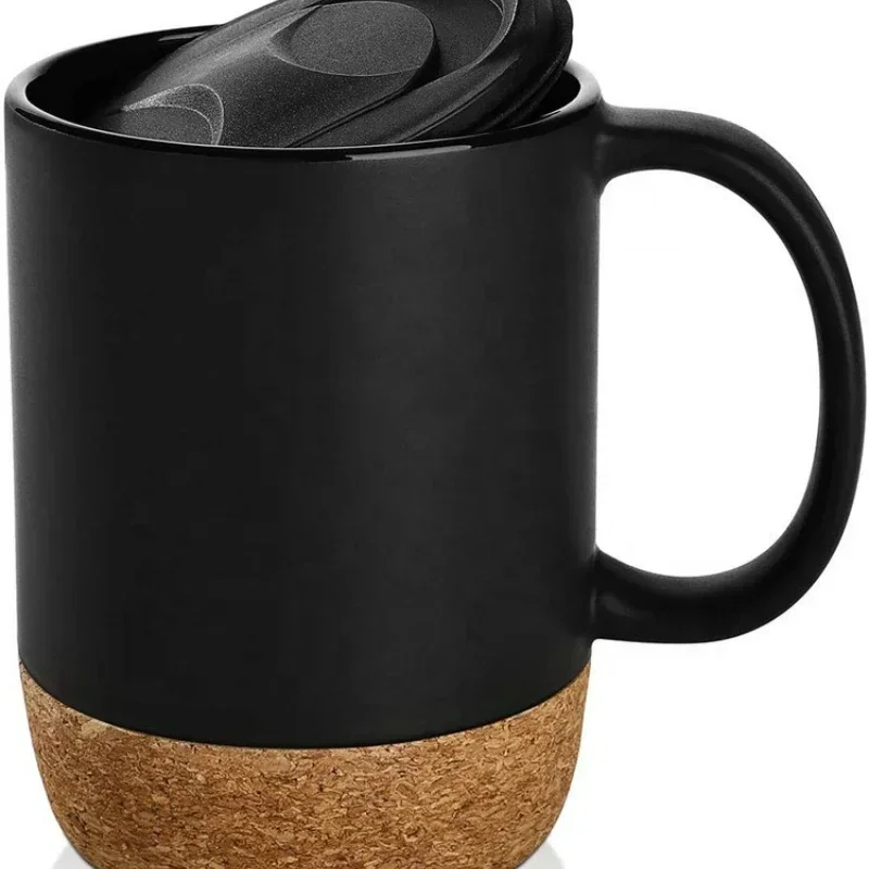 Coffee Mug with Cork Base Bott - Sublimation Mug White ulasan dan harga