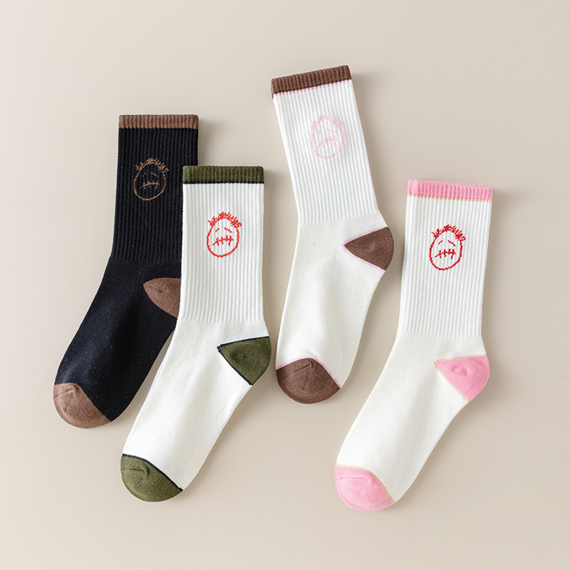 1 Pairs Men's Socks Cactus Jac - Bandana Blank White ulasan dan harga