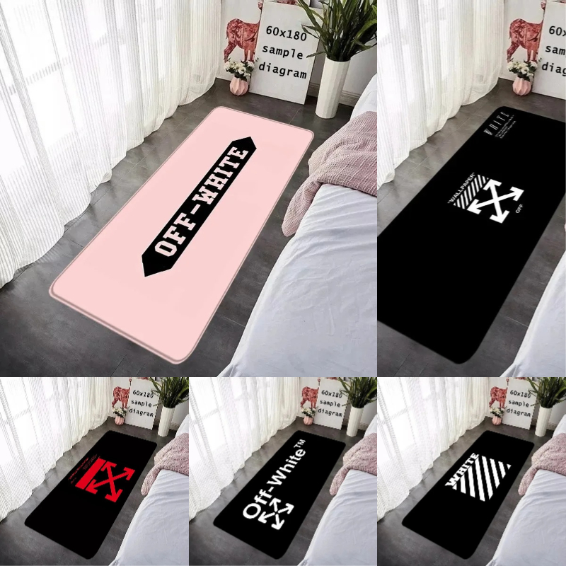 Door Mat Interior Bedside Foot - Puzzle Blank White ulasan dan harga
