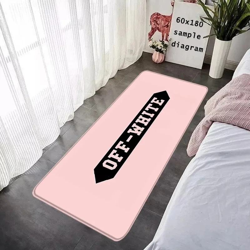 Door Mat Interior Bedside Foot - Puzzle Blank White ulasan dan harga