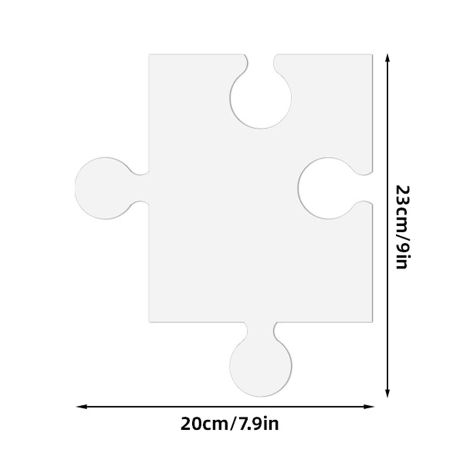 White Cardboard Blank Jigsaw P - Puzzle Blank White ulasan dan harga