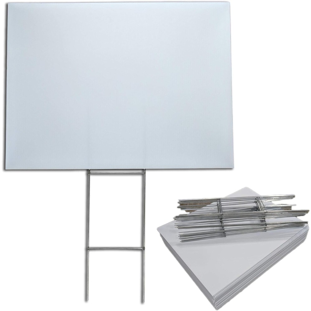 US Shipped  50 Pack 18x24 Blan - Yard Sign Blank ulasan dan harga