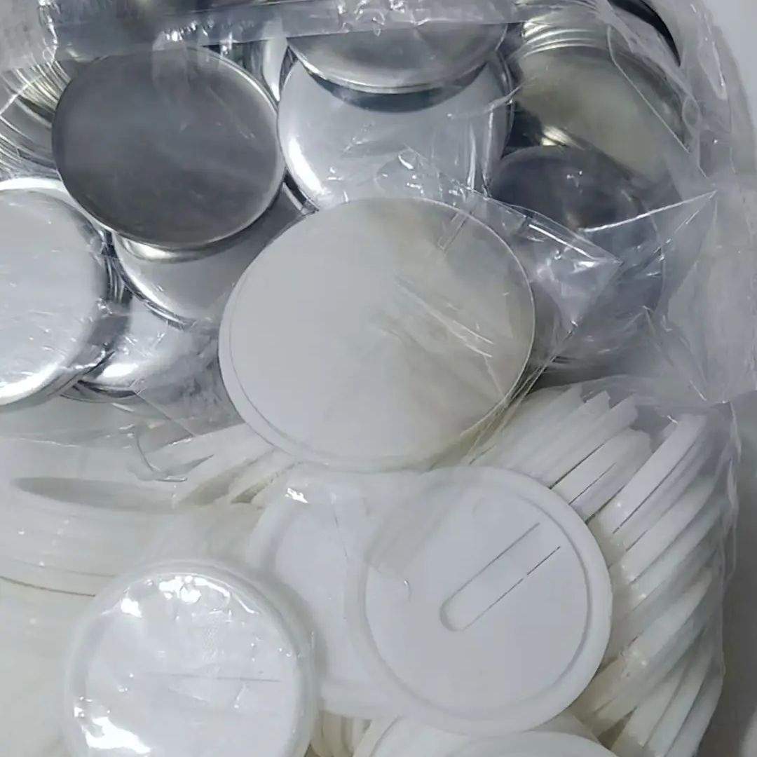 100pcs 58mm 2.25inch Insert bu - Button Badge Blank ulasan dan harga