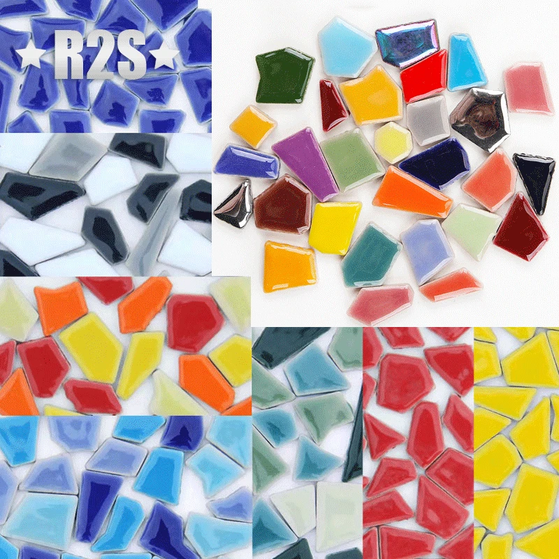 100g Porcelain Mosaic Tiles DI - Ceramic Tile Blank ulasan dan harga
