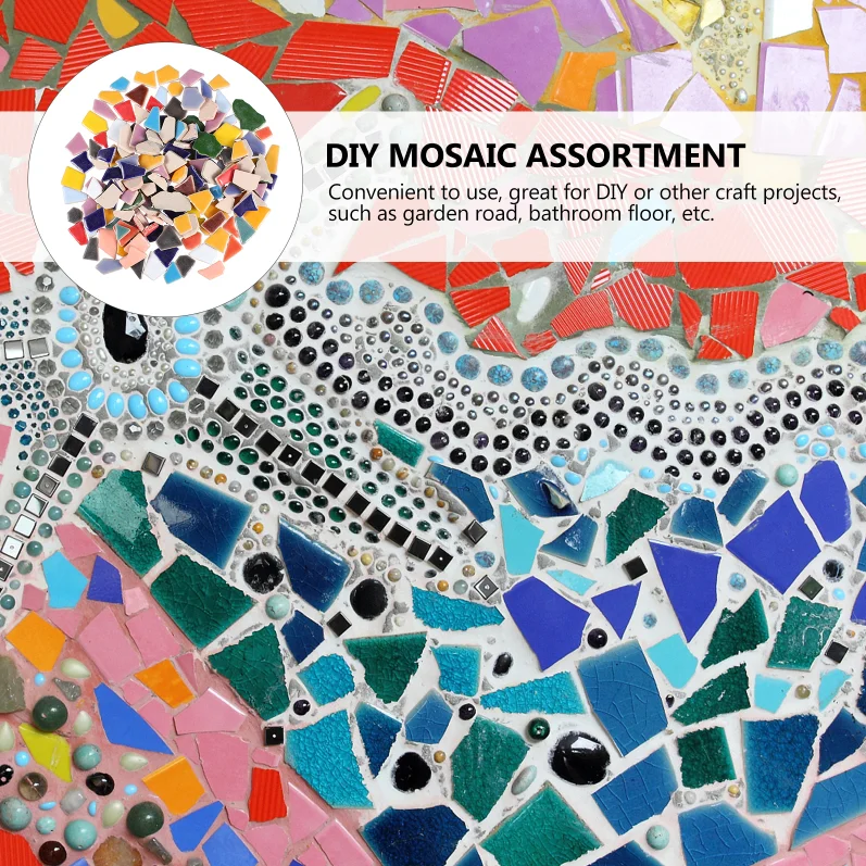 100g Porcelain Mosaic Tiles DI - Ceramic Tile Blank ulasan dan harga
