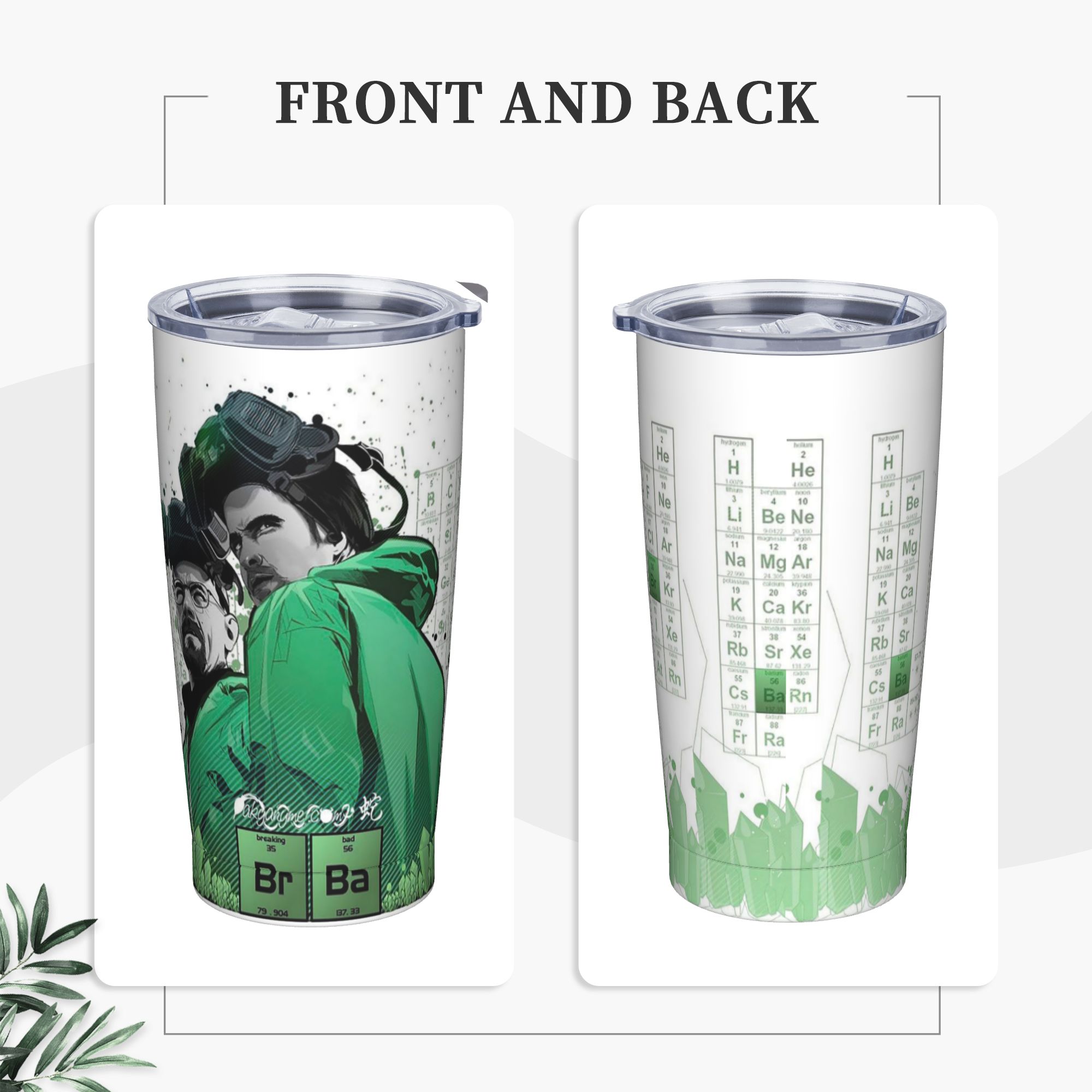Breaking Bad Walter White Tumb - Tumbler 20Oz White ulasan dan harga