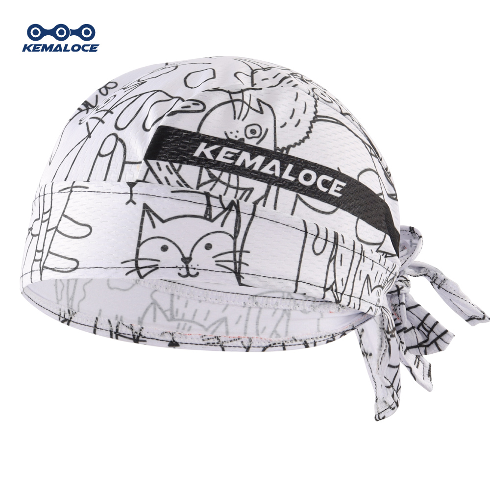 KAMALOCE UV Protection Cycling - Bandana Blank White ulasan dan harga