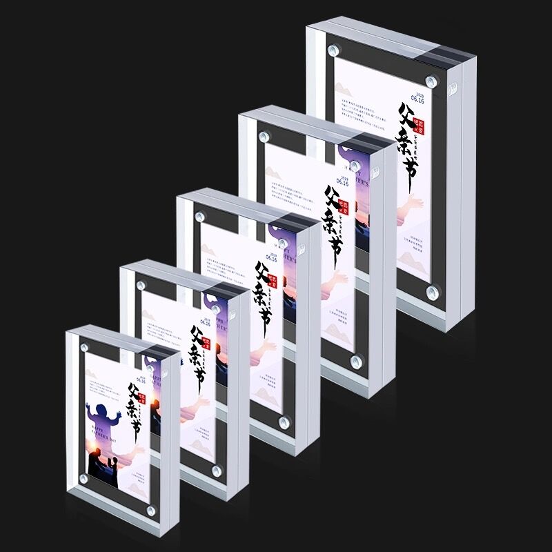 20MM Thick Magnetic Acrylic Si - Photo Acrylic Block ulasan dan harga