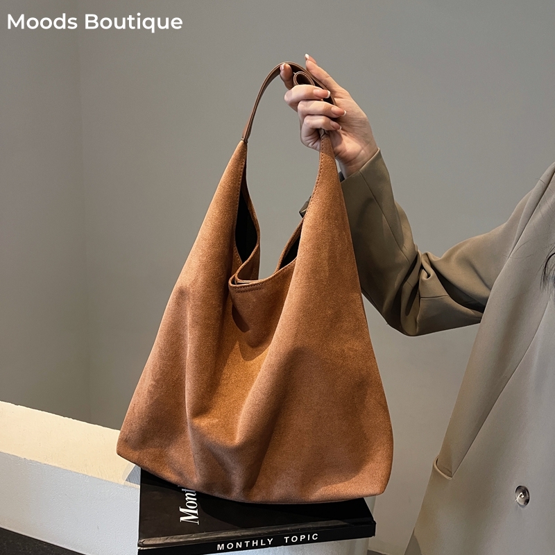 MOODS Casual Shoulder Tote Bag - Tote Bag Sublimation ulasan dan harga