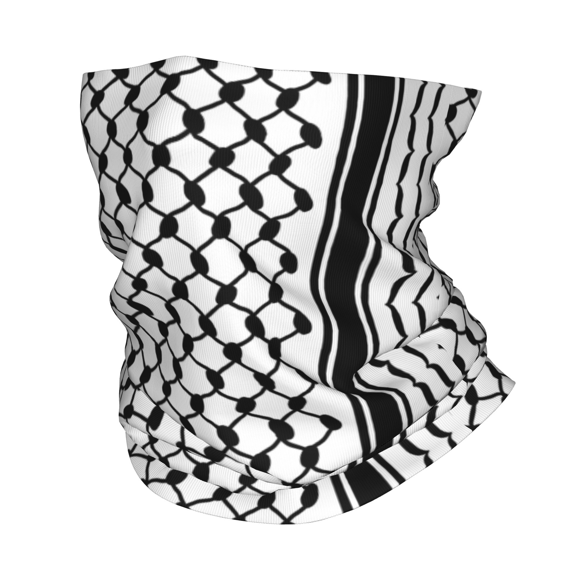 Shemagh Bandana Neck Gaiter Wi - Bandana Blank White ulasan dan harga