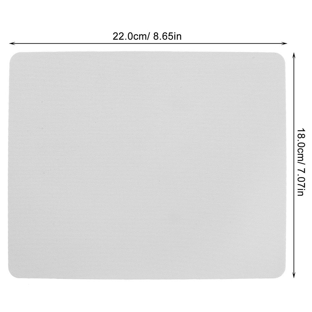 10Pcs Large Rubber Bottom Clot - Mouse Pad Blank Sublimation ulasan dan harga