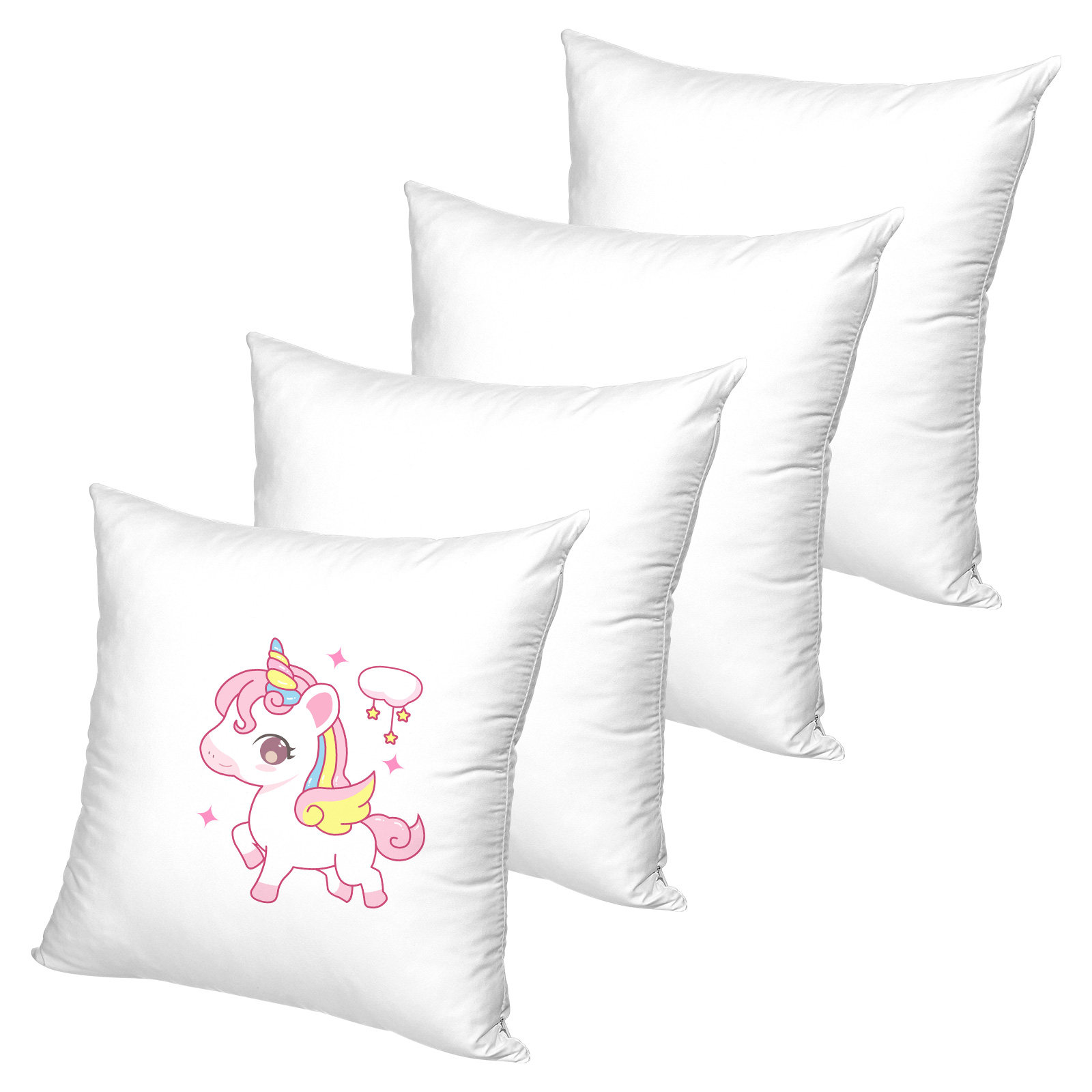 4Pcs Sublimation Pillow Cases  - Pillow Cover Sublimation ulasan dan harga