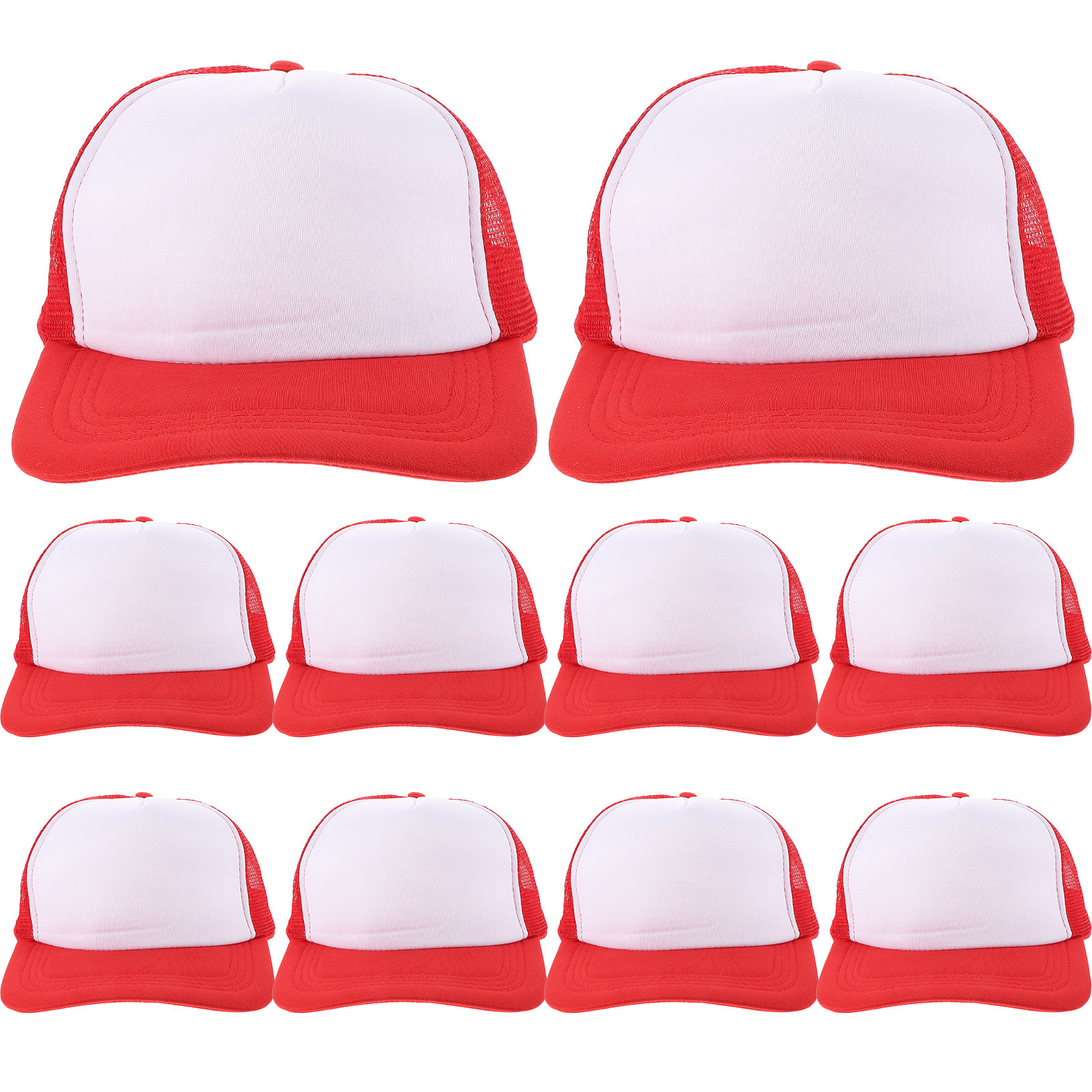 10Pcs Blank Baseball Hats Mesh - Hat Sublimation Blank ulasan dan harga