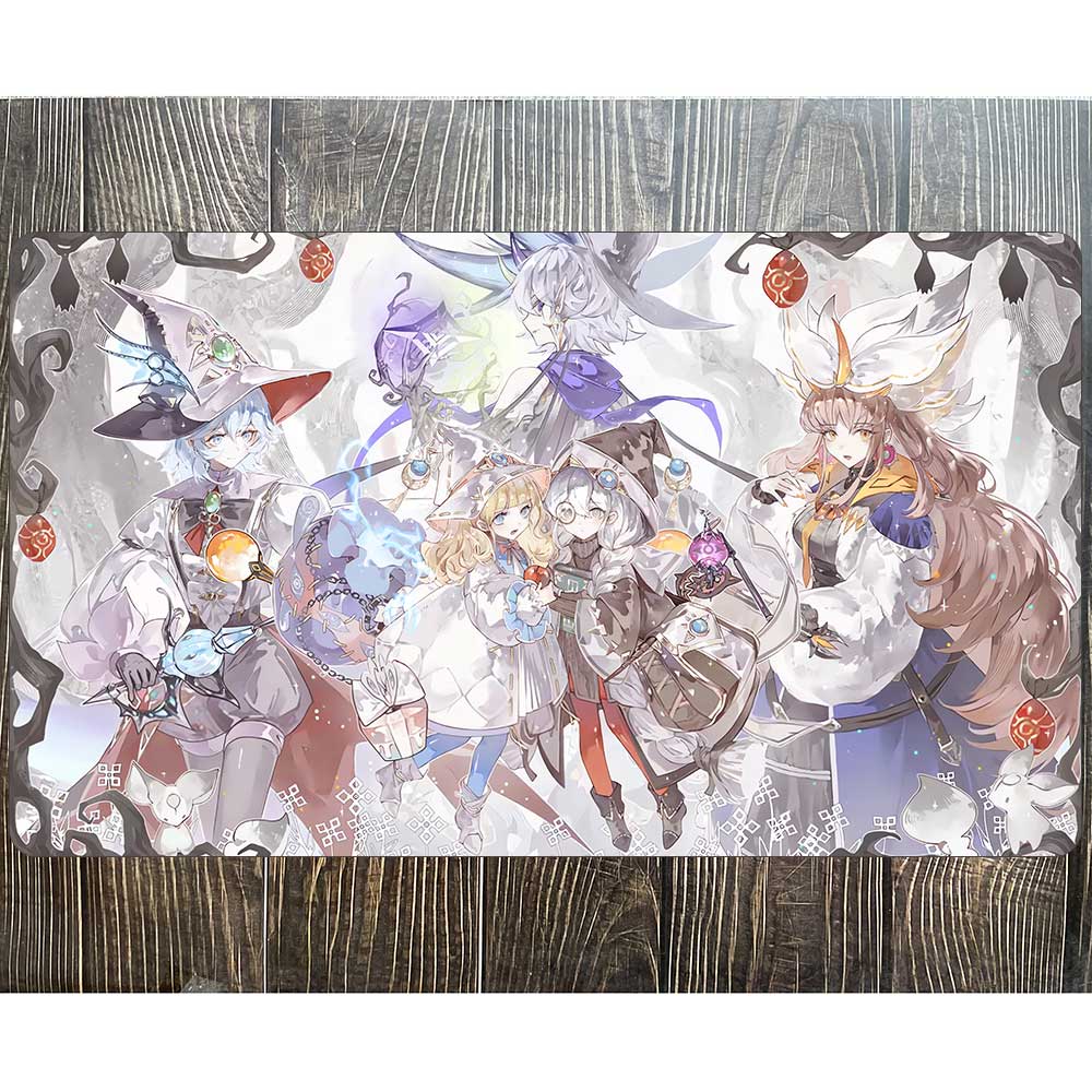 YuGiOh Playmat Risette Asteria - Door Mat Blank ulasan dan harga