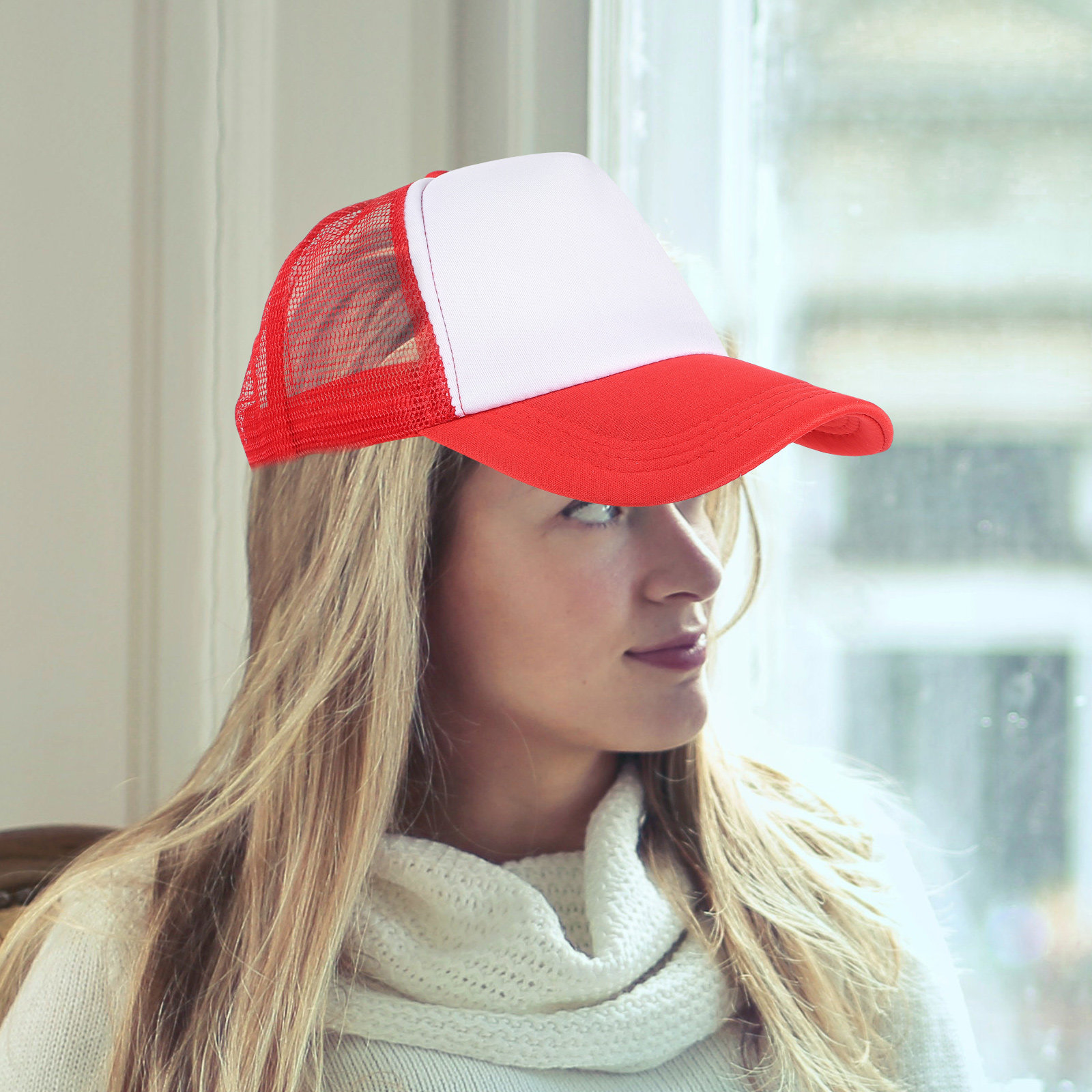 10Pcs Blank Mesh Baseball Caps - Hat Sublimation Blank ulasan dan harga