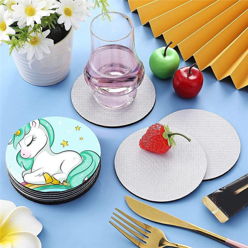 AB46-Sublimation Blank Coaster - Coaster Sublimation Blank ulasan dan harga