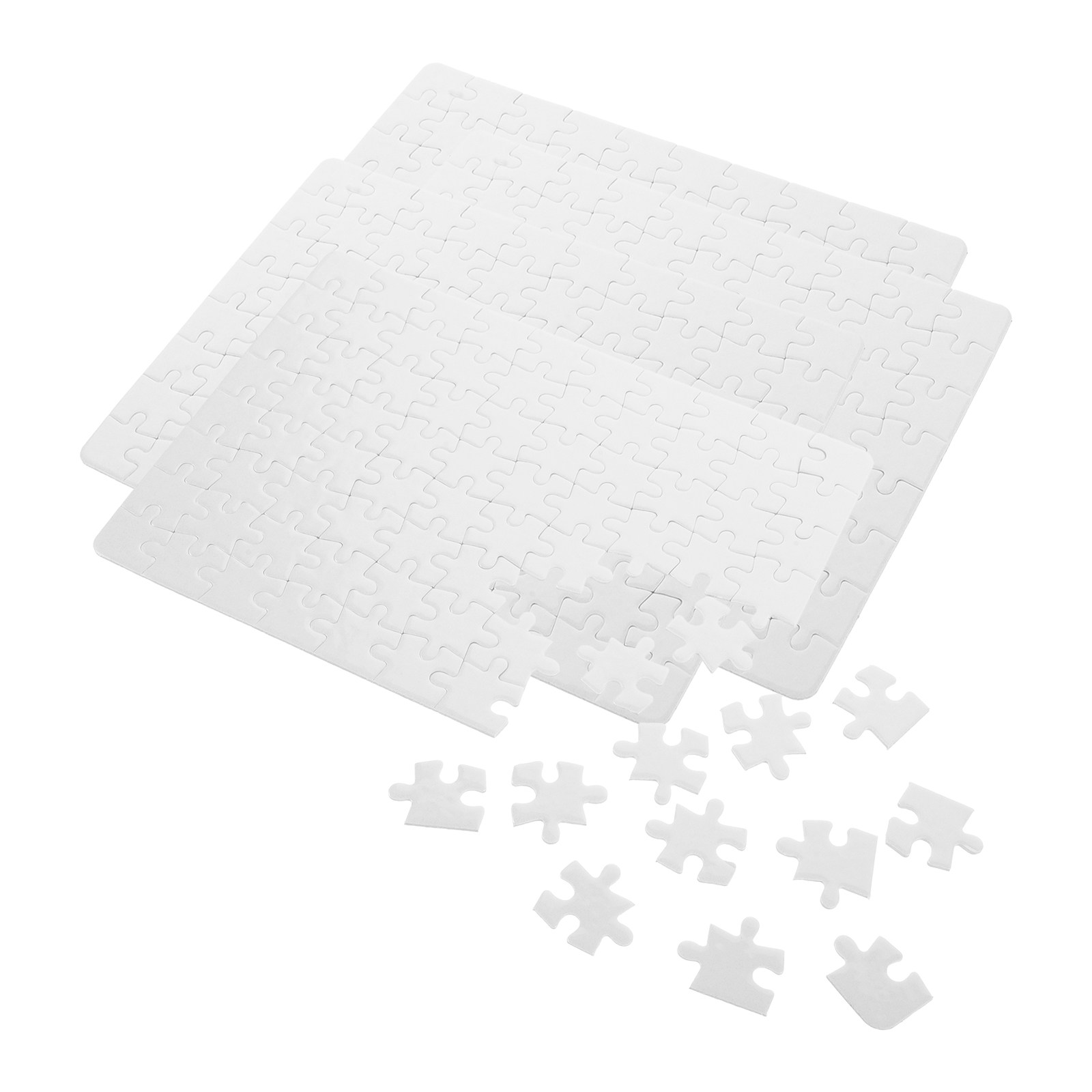 4Sheets Blank Puzzle Pieces Cr - Puzzle Blank White ulasan dan harga