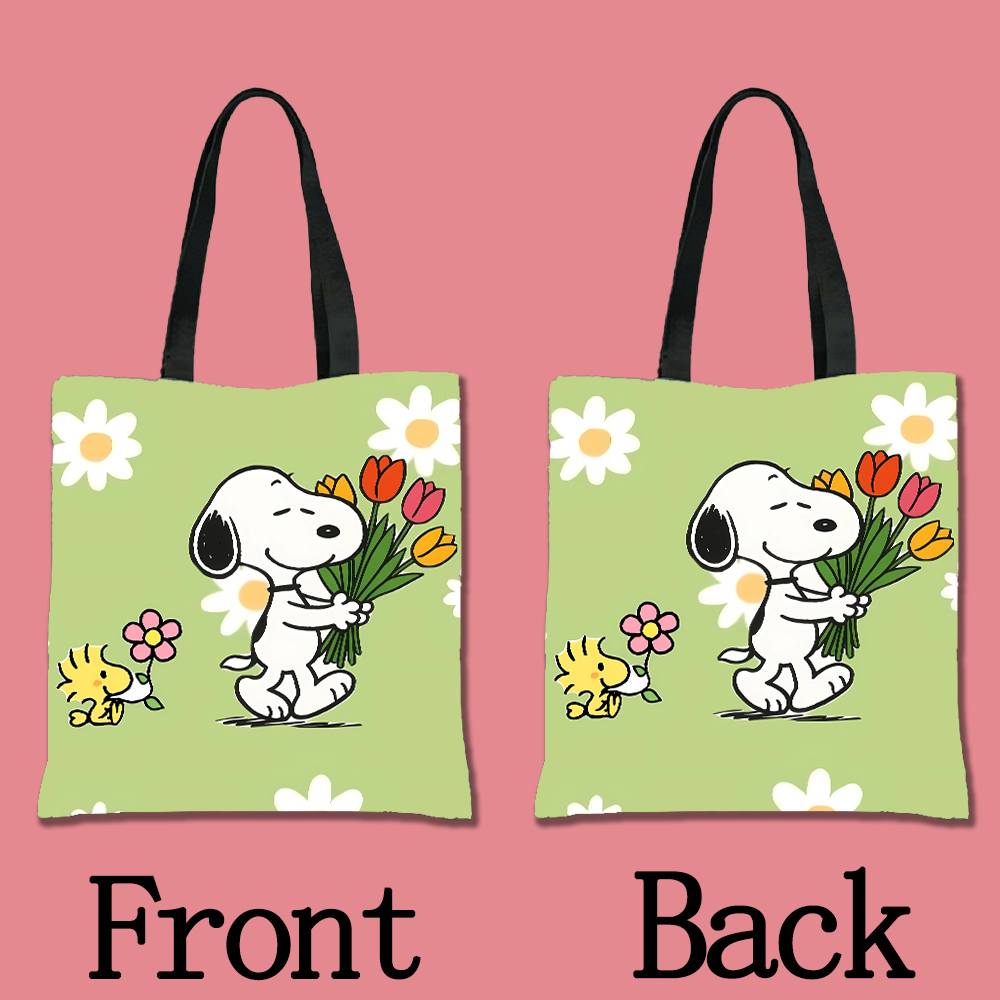 Snoopys Sublimation Canvas Bag - Tote Bag Sublimation ulasan dan harga